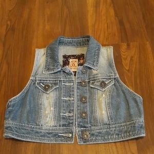 Distressed Jean Jacket